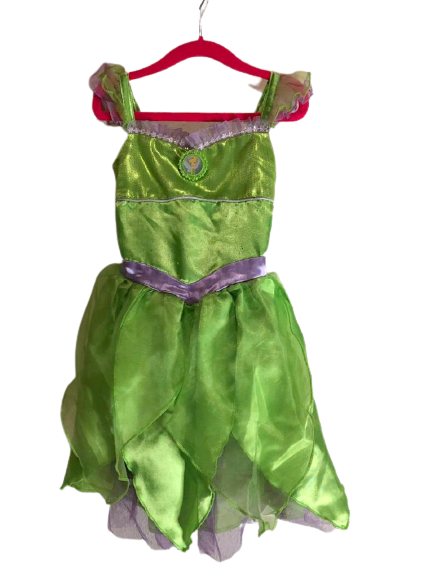 vestido princesa verde