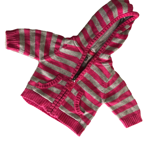 sweater unisex rojo-gris